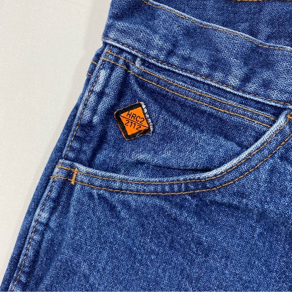 Wrangler 13 Original FR Jeans HRC2  2112 Flame Resistant Straight 42-30 … - Picture 6 of 12
